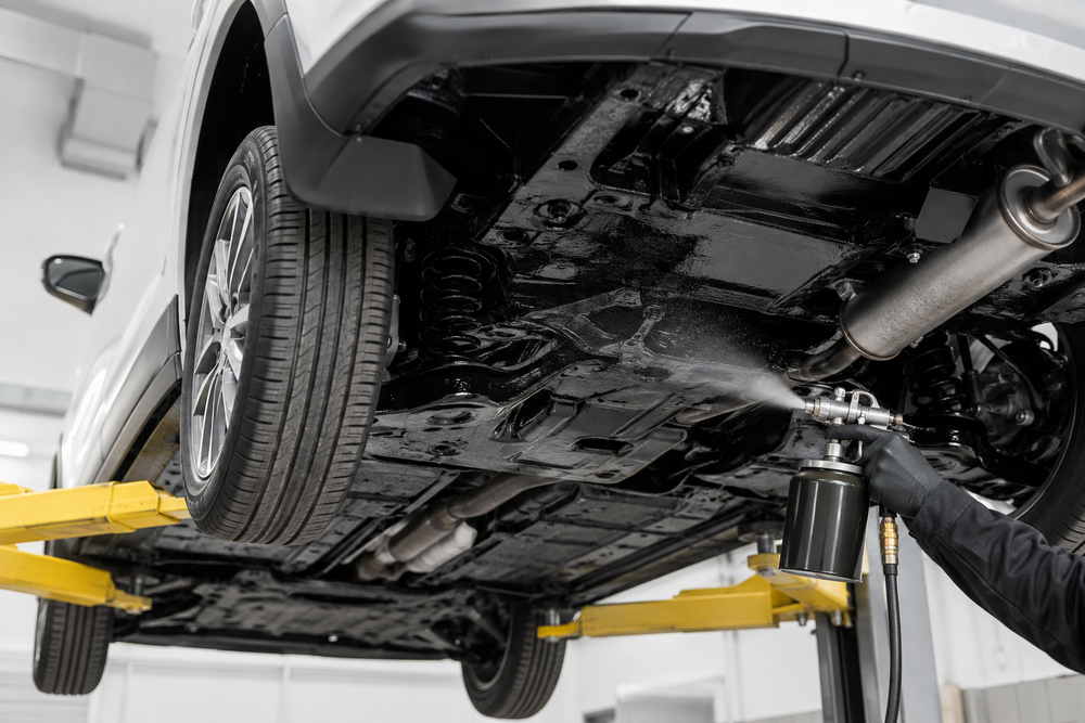 Auto apakšas pretrūsas aizsardzība